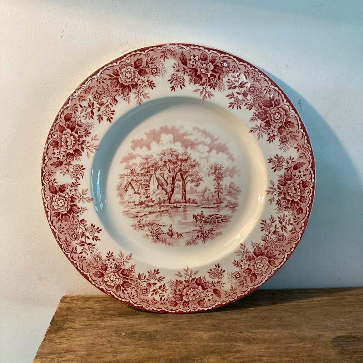 Alfred Meakin Edinburgh Wandbord 28cm, Antiek en Kunst, Antiek | Servies los, Ophalen of Verzenden