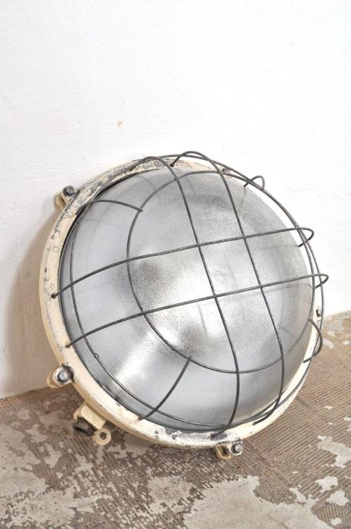 Industriële plafondlampen lamp lampen kooilamp, Huis en Inrichting, Lampen | Plafondlampen, Gebruikt, Ophalen of Verzenden