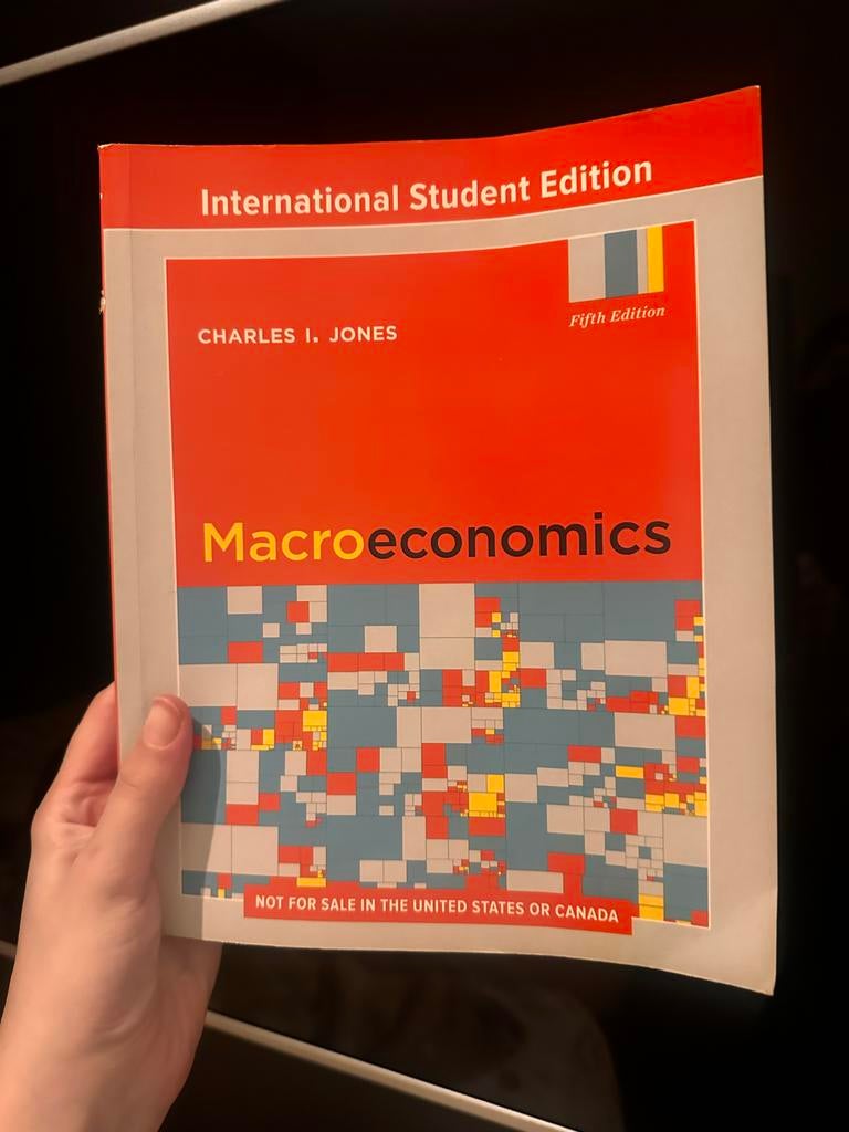 Macroeconomics Boek - Charles I. Jones, Boeken, Ophalen of Verzenden, Zo goed als nieuw, Economie en Marketing