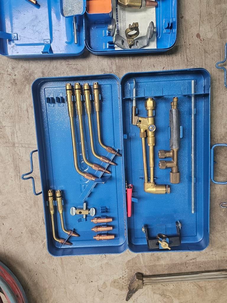 Snijbranders set, Doe-het-zelf en Verbouw, Ophalen of Verzenden, Gebruikt, Minder dan 150 ampère, Overige typen