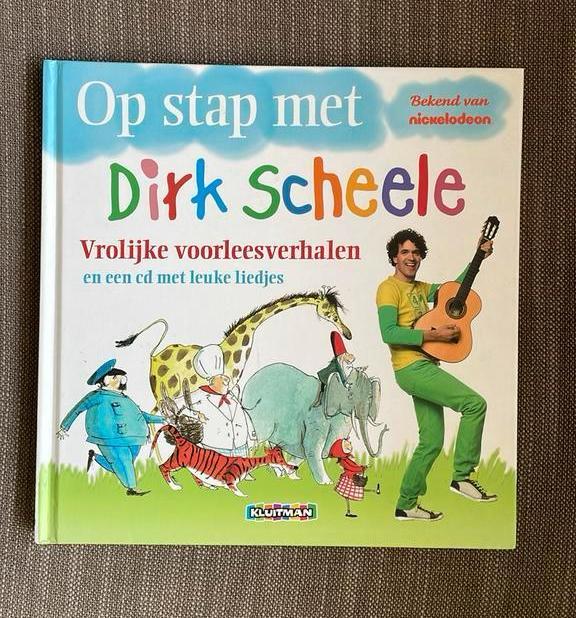Dirk Scheele - Op stap met Dirk Scheele / boek zonder cd, Boeken, Kinderboeken | Baby's en Peuters, Zo goed als nieuw, 3 tot 4 jaar