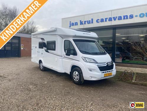 Hobby Optima Ontour 65 HKM - Weinig km gereden, Caravans en Kamperen, Campers, Bedrijf, Half-integraal, tot en met 4, Hobby, Diesel