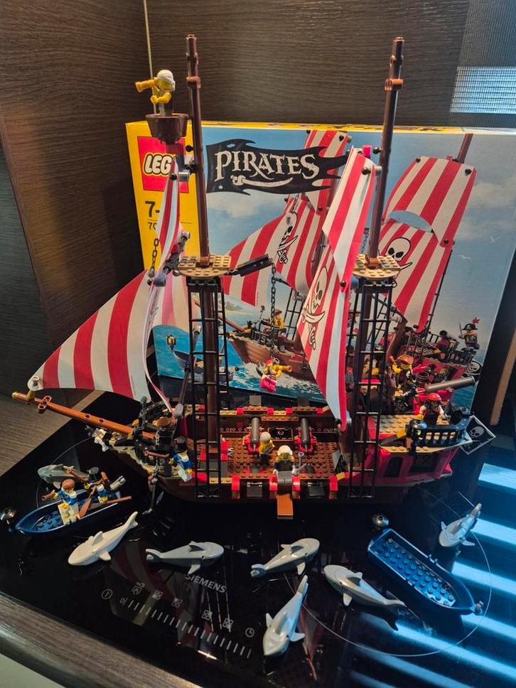 LEGO 70413 PIRATENSCHIP, Kinderen en Baby's, Speelgoed | Duplo en Lego, Zo goed als nieuw, Lego, Complete set, Ophalen