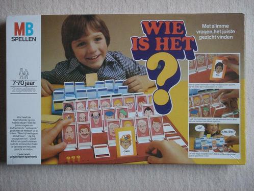 LEUK: Wie is het? - Vintage/Retro KINDERSPEL, Hobby en Vrije tijd, Gezelschapsspellen | Bordspellen, Gebruikt, Een of twee spelers