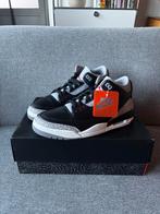 Nike Air Jordan 3 Black Cement maat 44,5, Ophalen of Verzenden, Nieuw, Zwart, Sneakers of Gympen