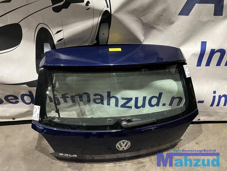 VW POLO 6R Blauw LD5Q Achterklep compleet 2009-2016, Auto-onderdelen, Carrosserie en Plaatwerk, Achterklep, Volkswagen, Achter