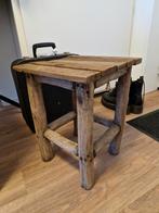 Houten kruk, Huis en Inrichting, Woonaccessoires | Overige, Ophalen, Zo goed als nieuw