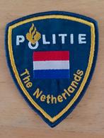 Patch uitzending politie, Verzamelen, Militaria | Algemeen, Verzenden, Marechaussee, Nederland, Embleem of Badge