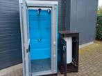 Te huur mobiele douche douche cabine boiler 120 liter, Ophalen of Verzenden