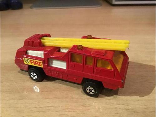 Brandweerwagen Matchbox, Hobby en Vrije tijd, Modelauto's | 1:87, Zo goed als nieuw, Bus of Vrachtwagen, Matchbox, Ophalen of Verzenden