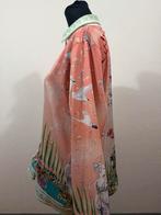 Casablanca Zijde Blouse Maat S - Valt Groot!, Kleding | Heren, Overhemden, Ophalen of Verzenden, Zo goed als nieuw, Roze