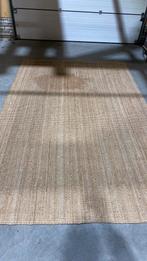 Vloerkleed, glad geweven naturel, Ophalen, Gebruikt, Beige, 150 tot 200 cm