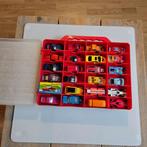 Koffer vol met kleine 30 diverse (merk) autootjes, Kinderen en Baby's, Speelgoed | Speelgoedvoertuigen, Gebruikt, Ophalen of Verzenden