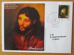 Rembrandt, kunstwerk Hoofd van Christus, op FDC, Postzegels en Munten, Postzegels | Thematische zegels, Verzenden, Gestempeld