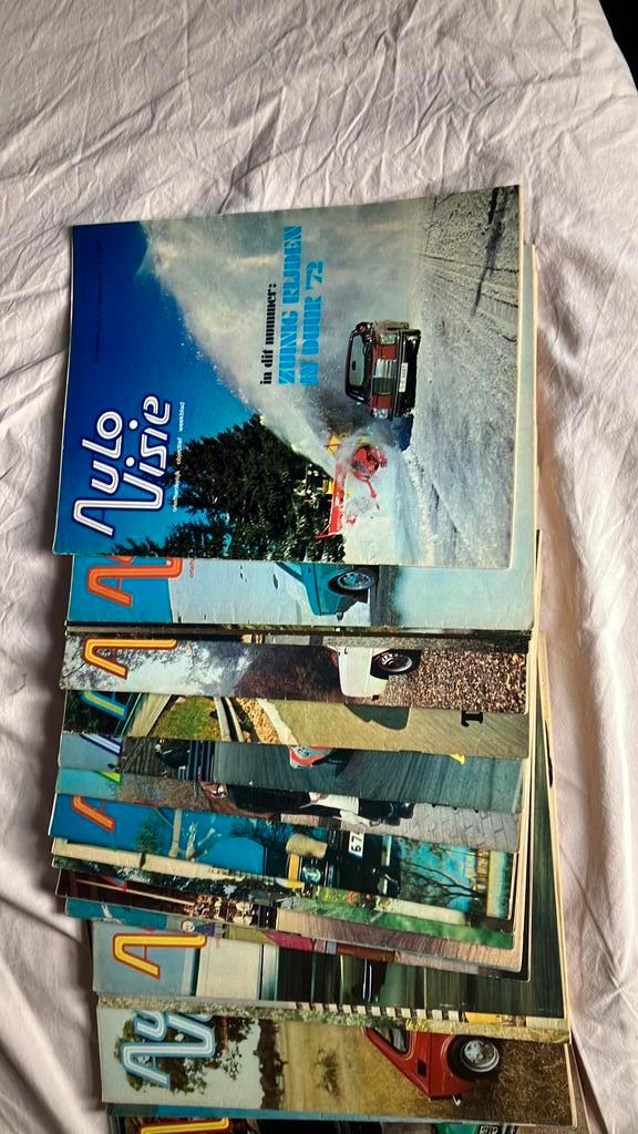 Losse nummers Autovisie 1972, Boeken, Auto's | Folders en Tijdschriften, Gelezen, Algemeen, Ophalen of Verzenden