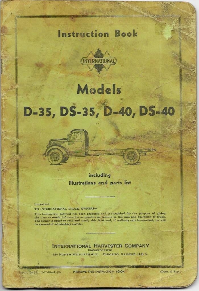 International Harvester D models truck camion vrachtwagen, Ophalen of Verzenden, Zo goed als nieuw, Vrachtwagen