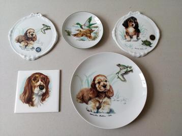  Sier/wandbordjes.Honden/eenden.Per st/geprijsd vanaf beschikbaar voor biedingen
