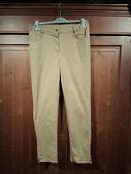 beige katoenen (jeans) broek 42, Ophalen of Verzenden, Zo goed als nieuw, Overige kleuren, W30 - W32 (confectie 38/40)