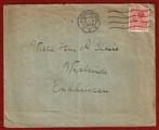 Envelop uit Den Haag naar Enkhuizen - 1925 ('s Gravenhage), Postzegels en Munten, Ophalen of Verzenden, Envelop
