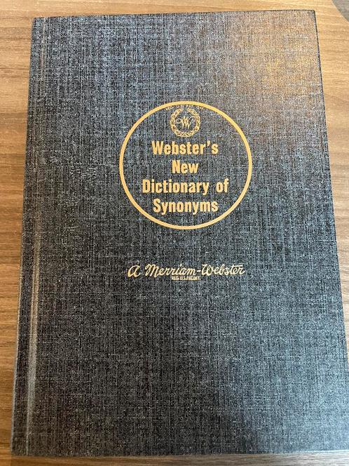 Webster’s New Dictionary of Synonyms, Boeken, Woordenboeken, Zo goed als nieuw, Engels, Overige uitgevers, Ophalen of Verzenden
