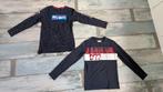 Twee longsleeves maat 158 / 164, Ophalen of Verzenden, Gebruikt, Jongen, Shirt of Longsleeve