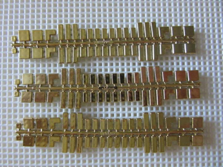 630S, METALLIC GOUD ministeck , losse NIEUWE strips, Hobby en Vrije tijd, Ministeck, Nieuw, Losse ministeck of Strip, Ophalen of Verzenden