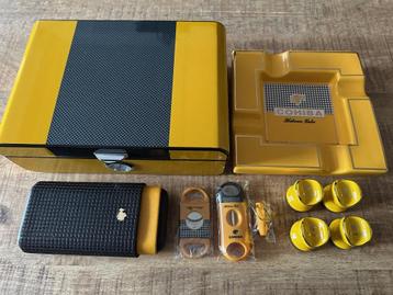 Cohiba - humidor/ sigarenset 4p. (Nieuw!) beschikbaar voor biedingen
