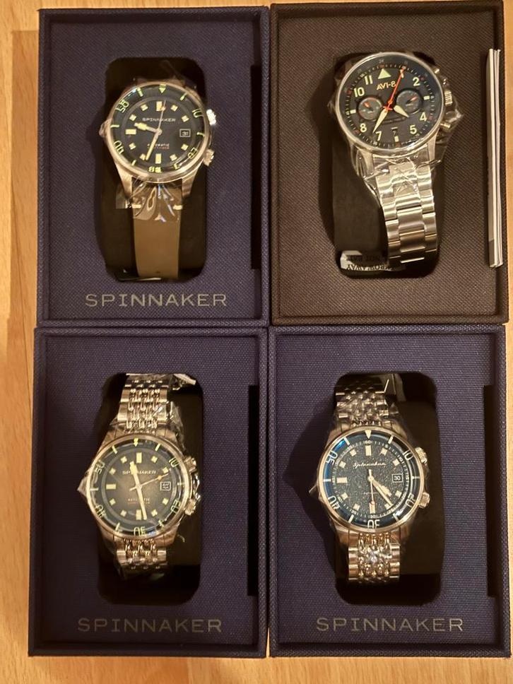 Spinnaker Horloges - Collectie, Sieraden, Tassen en Uiterlijk, Horloges | Heren, Zo goed als nieuw, Polshorloge, Overige merken