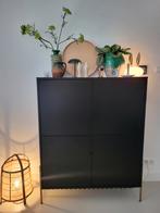 Zwarte buffetkast - Scandinavisch design  van Jotex, Met deur(en), 100 tot 150 cm, 100 tot 150 cm, Scandinavisch