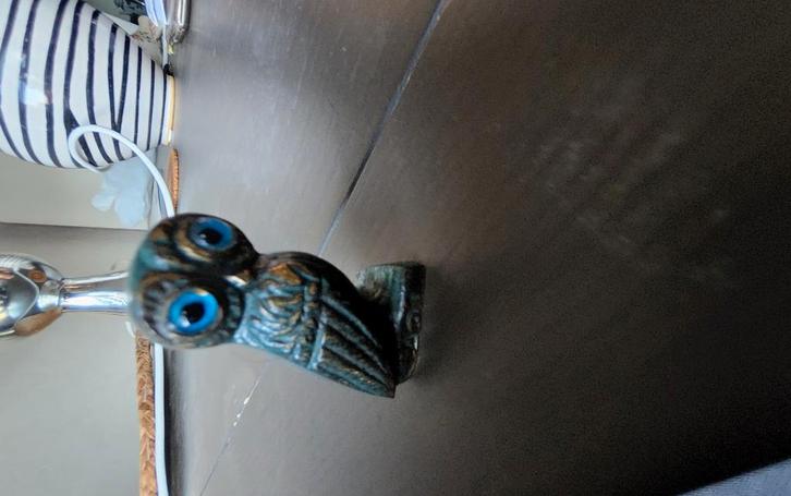 Mooie kleine art deco.   bronzen uil, Antiek en Kunst, Kunst | Overige Kunst, Ophalen of Verzenden