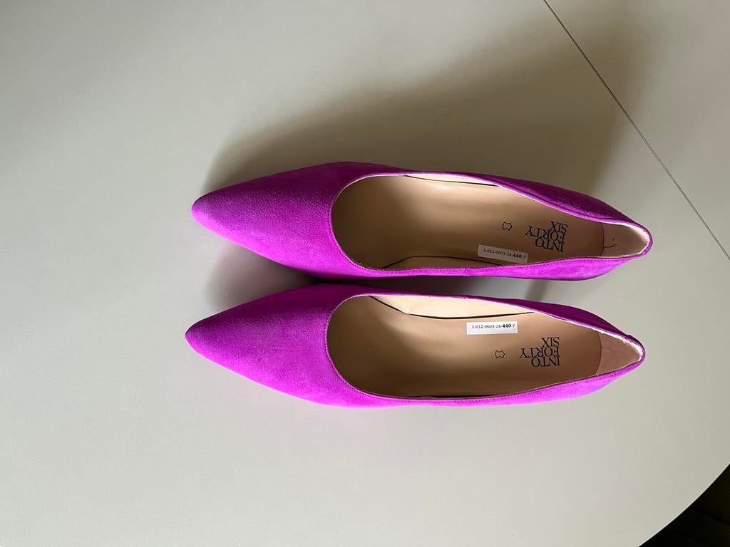 Pumps grote maat 44 knalrose, Pumps, Nieuw, Ophalen of Verzenden, Roze