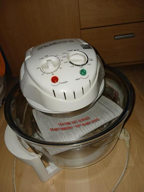 Hallogeen oven, Witgoed en Apparatuur, Ovens, Gebruikt, Vrijstaand, Oven, Minder dan 45 cm, 45 tot 60 cm, Hete lucht, Ophalen