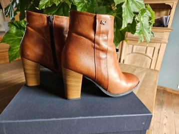 bruine enkellaarzen Scapa (39) zo goed als nieuw beschikbaar voor biedingen