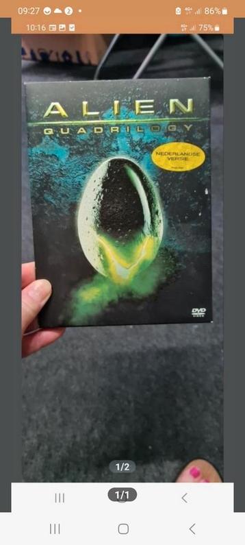 Alien quadrilogy boxset  beschikbaar voor biedingen