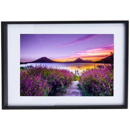 Natuur Poster met Zwarte Lijst, Huis en Inrichting, Woonaccessoires | Lijsten, Zo goed als nieuw, Minder dan 50 cm, Kunststof