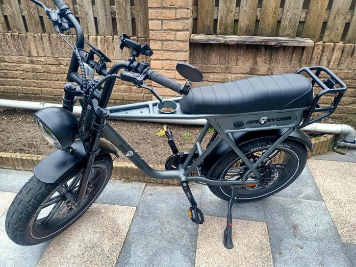 Ape Ryder Fatbike met Hydraulische Remmen, Fietsen en Brommers, Elektrische fietsen, Gebruikt, Overige merken, 55 tot 59 cm, 50 km per accu of meer