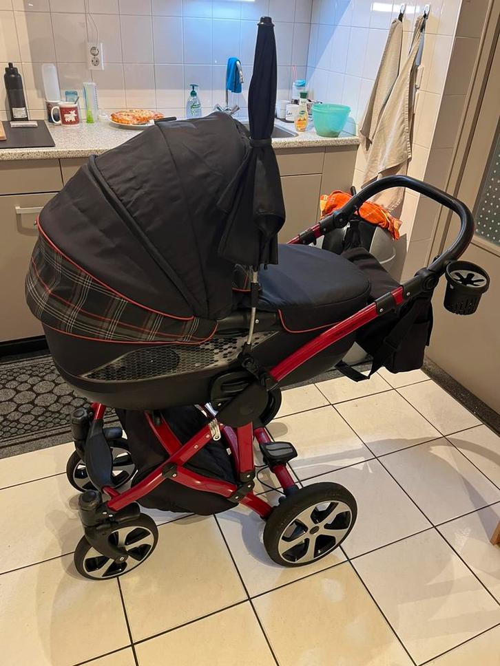 Gti Kinderwagen incl vele extra’s en Gti deken, Kinderen en Baby's, Kinderwagens en Combinaties, Gebruikt, Combiwagen, Overige merken