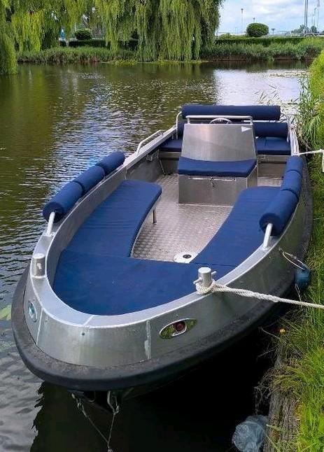 Van Vossen Tornado 550 alu consoleboot ZGAN & PEGA Trailer, Watersport en Boten, Vis- en Consoleboten, Zo goed als nieuw, Tot 10 pk