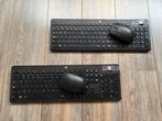 Draadloze toetsenbord en muis te koop, Ophalen, Gebruikt, Toetsenbord en muis-set, Draadloos