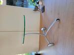 Verrijdbare bijzet-/serveertafel., Minder dan 55 cm, Metaal of Aluminium, Zo goed als nieuw, Rechthoekig