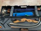 Polaris Samick recurve boog. Complete set in koffer, Ophalen of Verzenden, Zo goed als nieuw, Recurveboog