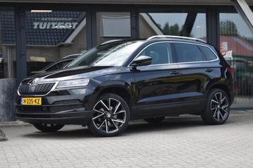 Skoda Karoq 1.5 TSI ACT | LEDER | TREKHAAK | CAMERA | APPLE  beschikbaar voor biedingen