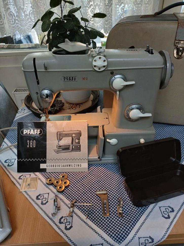 Pfaff 360 Naaimachine - Klassieker!, Hobby en Vrije tijd, Naaimachines en Toebehoren, Gebruikt, Naaimachine, Pfaff, Ophalen of Verzenden