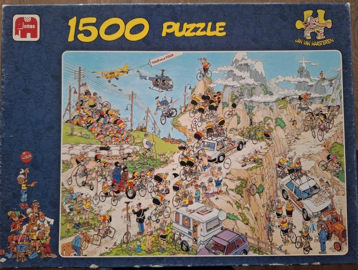 Jan van Haasteren Puzzels - Diverse, Hobby en Vrije tijd, Denksport en Puzzels, Zo goed als nieuw, Legpuzzel, 500 t/m 1500 stukjes