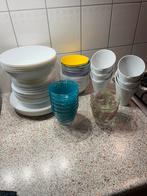 Ikea borden, diep,plat,schaaltjes, Ophalen, Zo goed als nieuw, Overige stijlen, Kop(pen) en/of Schotel(s)