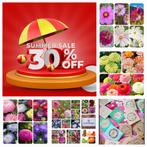 Nu minimaal 30% korting op alle zaden in webshop!, Verzenden, Gehele jaar, Volle zon, Zaad