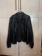Leren jasje maat m, Kleding | Dames, Jasjes, Kostuums en Pakken, Maat 38/40 (M), Zeeman, Zwart, Ophalen of Verzenden