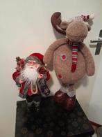 Kerstman en Eland, Diversen, Kerst, Ophalen of Verzenden, Zo goed als nieuw