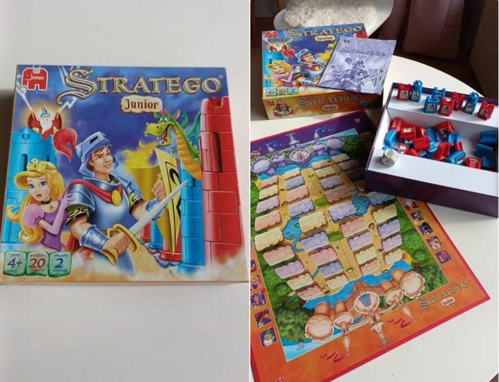 Stratego Junior, Hobby en Vrije tijd, Gezelschapsspellen | Bordspellen, Nieuw, Een of twee spelers, Ophalen of Verzenden