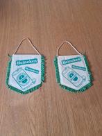 2 oude Heineken Vaantjes, Verzamelen, Biermerken, Ophalen, Heineken
